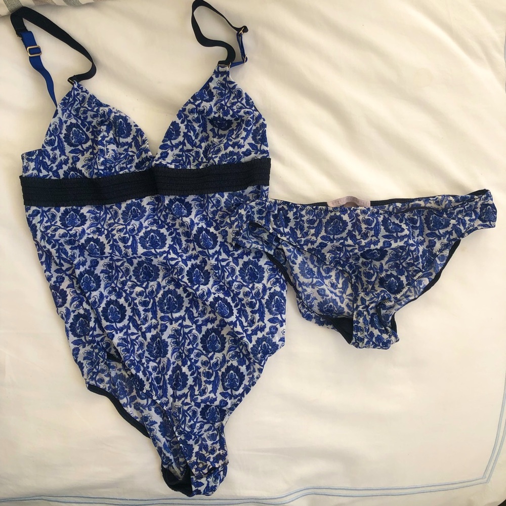 Stella McCartney bodysuit and bottoms